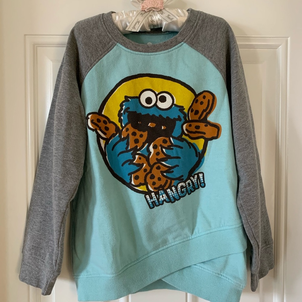 ✨SOLD✨ Girl’s Cookie Monster Sweatshirt